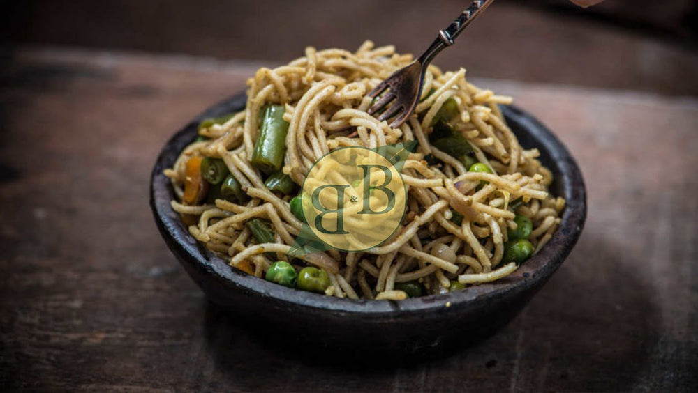 Vegetable Millet Noodles